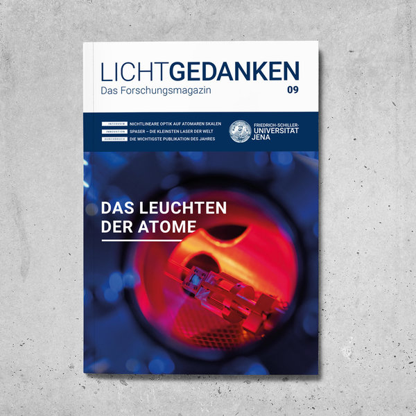 "Lichtgedanken" das Forschungsmagazin der Universität Jena
