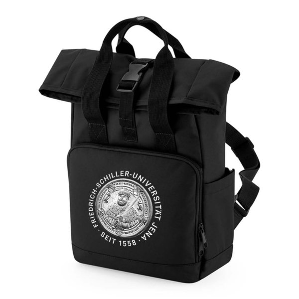kleiner Rucksack Roll-Top Backpack »Siegel« mit zwei Henkeln